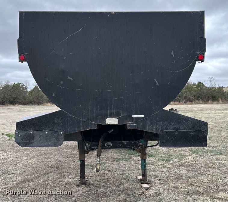 image for item OE9122 1985 Hobbs DRX-M2-30 end dump trailer