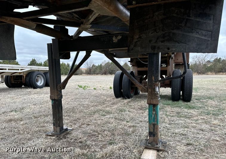 image for item OE9122 1985 Hobbs DRX-M2-30 end dump trailer