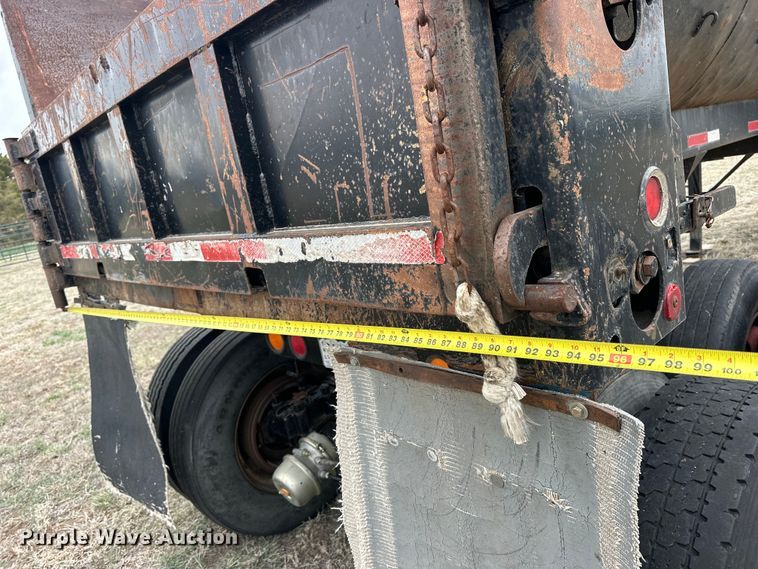 image for item OE9122 1985 Hobbs DRX-M2-30 end dump trailer