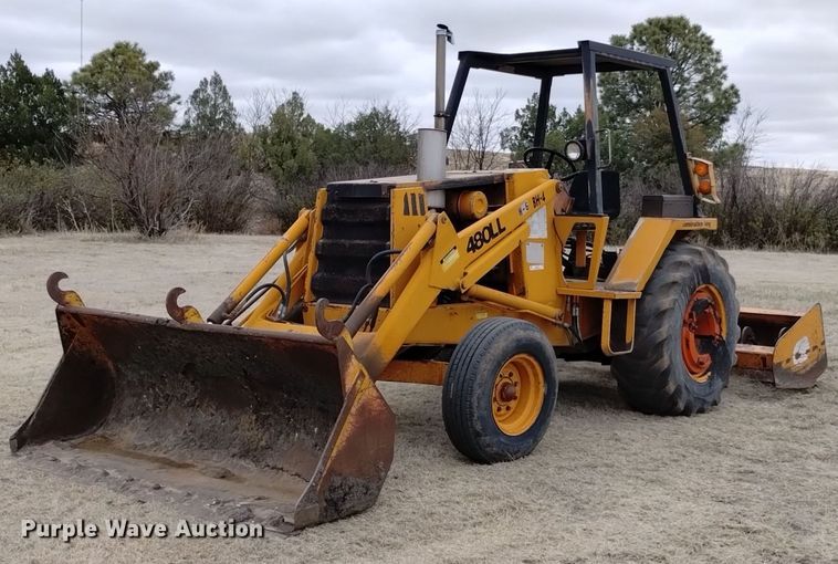 image for item OE9123 1981 Case 480D landscape tractor