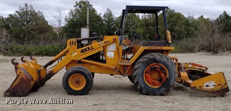 image for item OE9123 1981 Case 480D landscape tractor