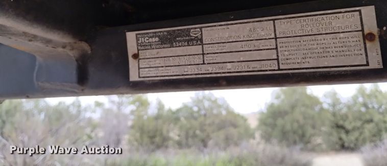 image for item OE9123 1981 Case 480D landscape tractor