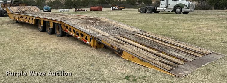 image for item OE9138 2003 Trail King TK110HT-523 drop deck hydratail equipment trailer