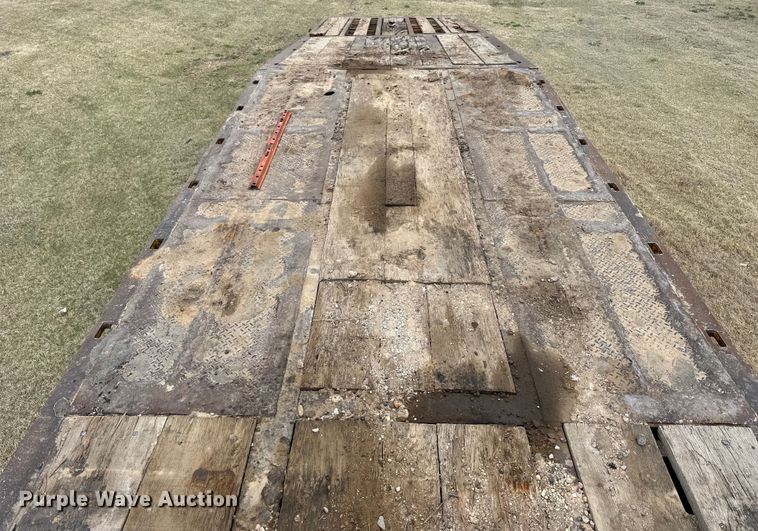 image for item OE9138 2003 Trail King TK110HT-523 drop deck hydratail equipment trailer