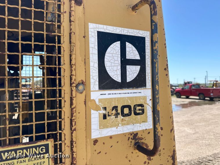 image for item OE9182 1986 Caterpillar  140G motor grader