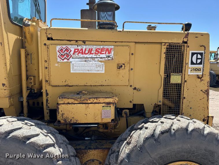 image for item OE9182 1986 Caterpillar  140G motor grader