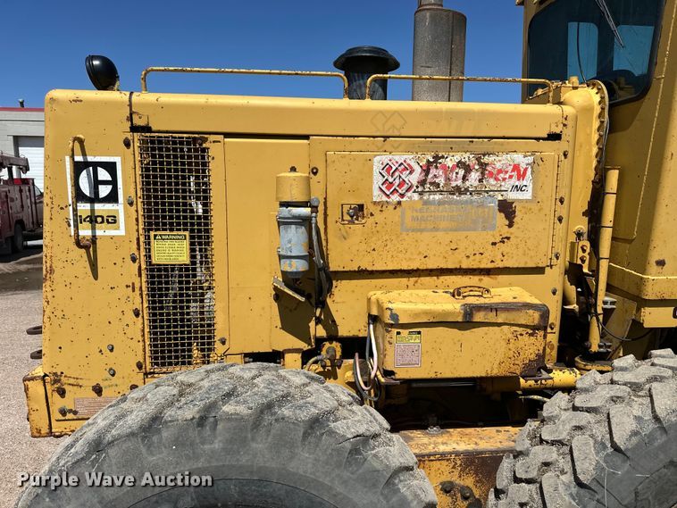 image for item OE9182 1986 Caterpillar  140G motor grader