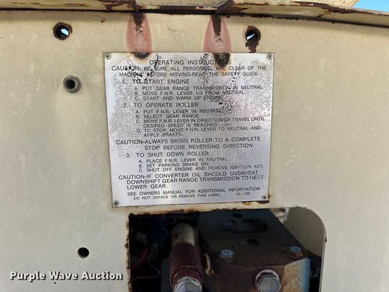 image for item OE9187 Ingersoll Rand  PT-250R pneumatic roller