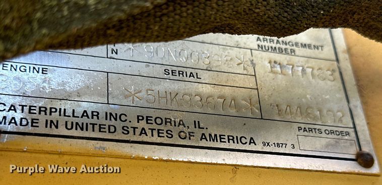 image for item OE9194 2000 Caterpillar  AP-650B paver