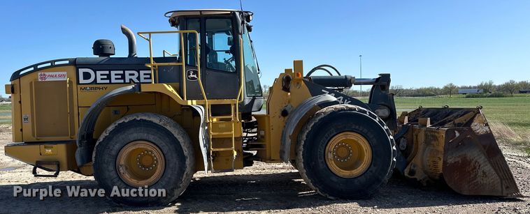 image for item OE9199 2011 John Deere  744K wheel loader