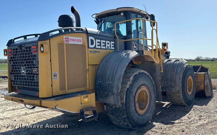 image for item OE9199 2011 John Deere  744K wheel loader