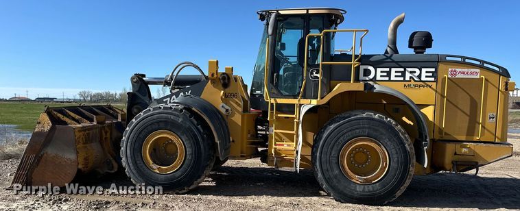 image for item OE9199 2011 John Deere  744K wheel loader