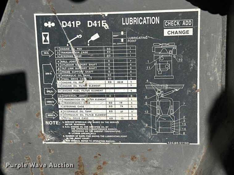 image for item OE9200 1999 Komatsu  D41P-6 dozer