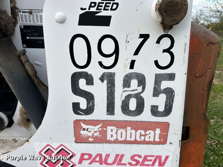 image for item OE9201 2008 Bobcat S185 skid steer loader