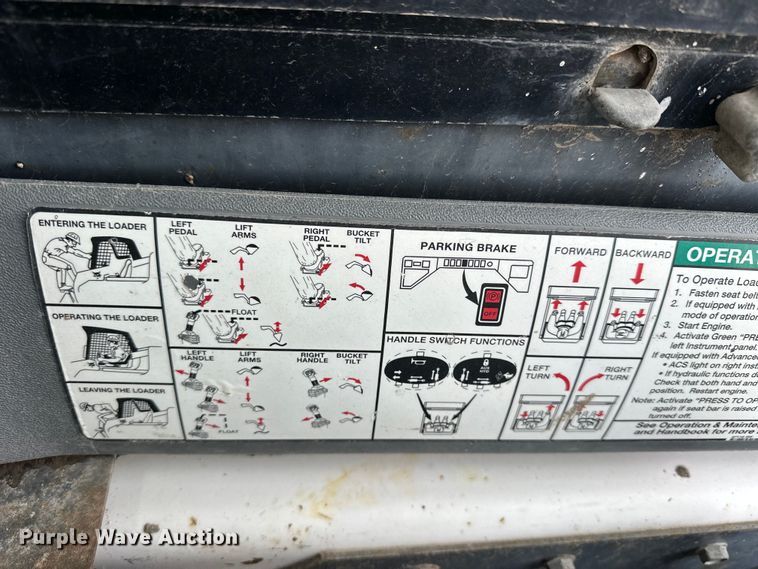 image for item OE9201 2008 Bobcat S185 skid steer loader