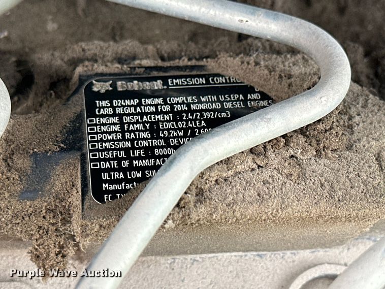 image for item OE9207 2014 Bobcat T590 tracked skid steer loader