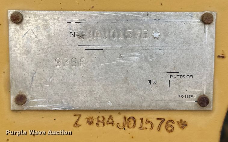 image for item OE9213 1994 Caterpillar  936F wheel loader