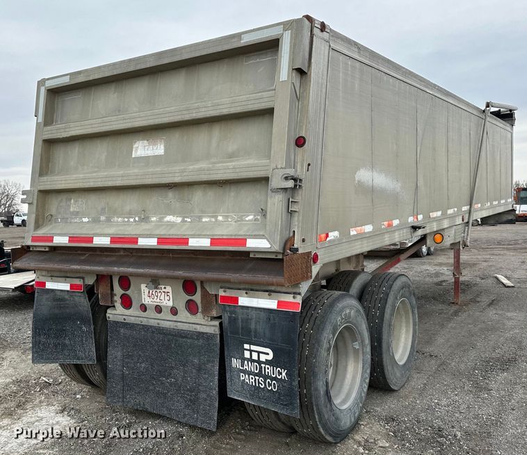 image for item OF9337 2000 Travis end dump trailer