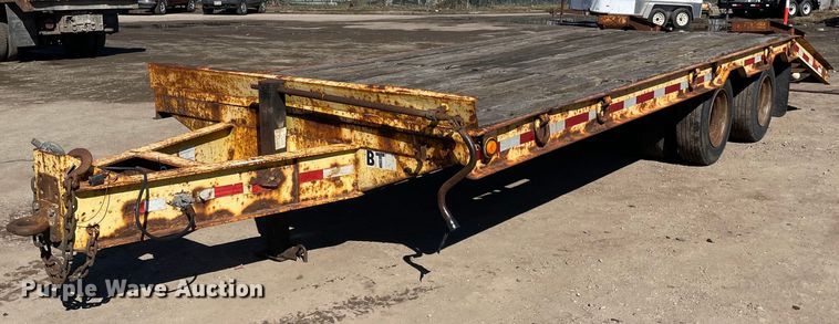 image for item OG9835 1994 Belshe  equipment trailer