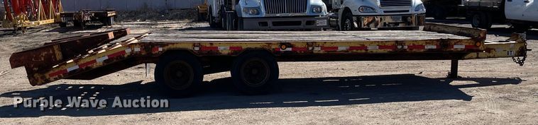 image for item OG9835 1994 Belshe  equipment trailer