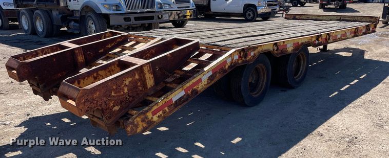 image for item OG9835 1994 Belshe  equipment trailer