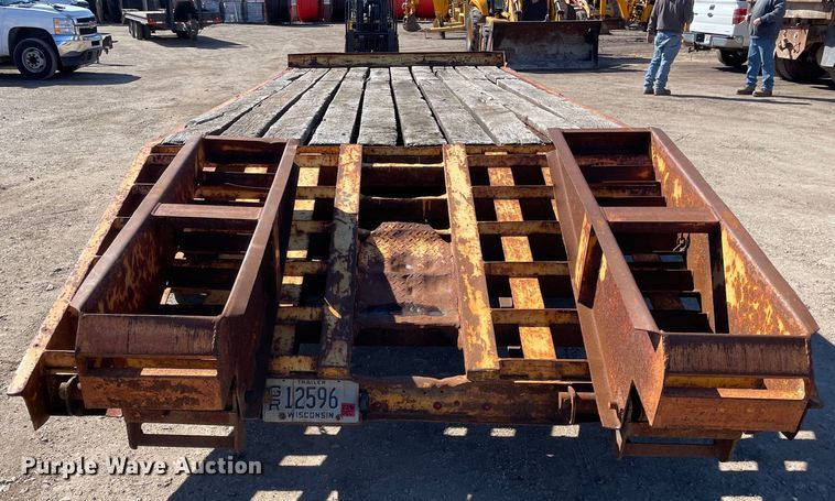 image for item OG9835 1994 Belshe  equipment trailer