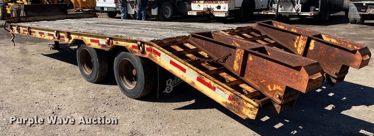 image for item OG9835 1994 Belshe  equipment trailer