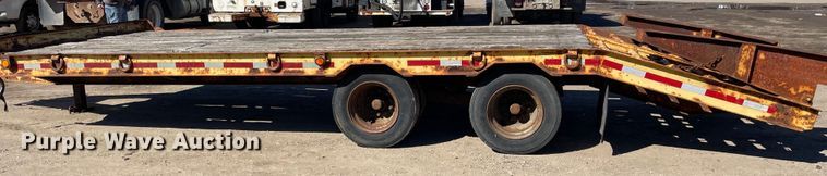 image for item OG9835 1994 Belshe  equipment trailer