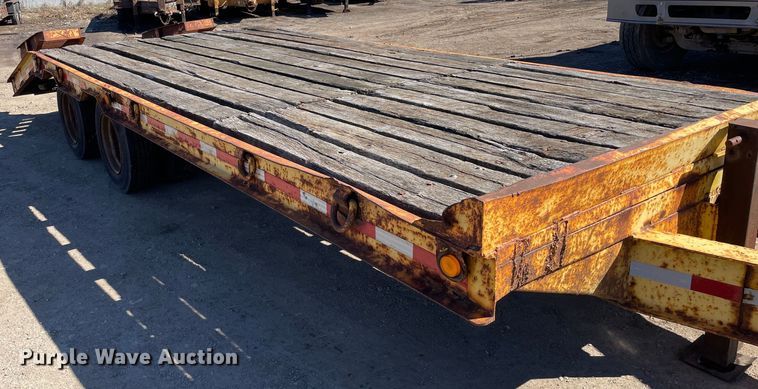 image for item OG9835 1994 Belshe  equipment trailer