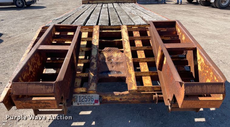 image for item OG9835 1994 Belshe  equipment trailer