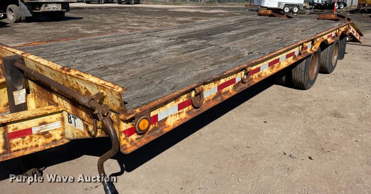 image for item OG9835 1994 Belshe  equipment trailer