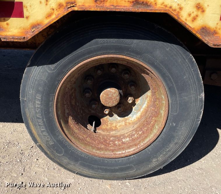 image for item OG9835 1994 Belshe  equipment trailer