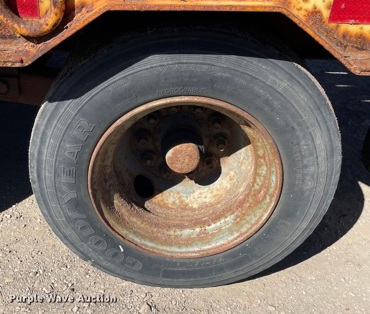 image for item OG9835 1994 Belshe  equipment trailer