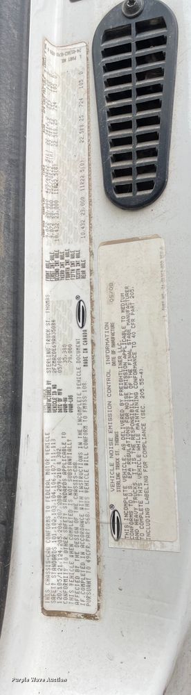 image for item OG9890 2009 Sterling  L9500 vacuum truck