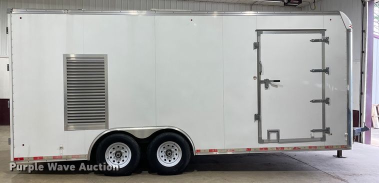 image for item OG9891 2017 United Trailers Inc. spray foam enclosed trailer