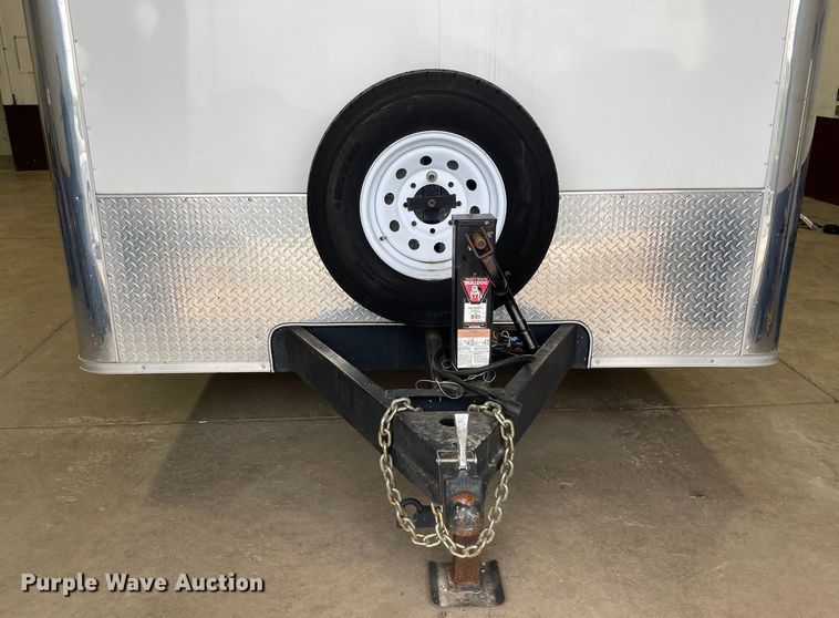 image for item OG9891 2017 United Trailers Inc. spray foam enclosed trailer