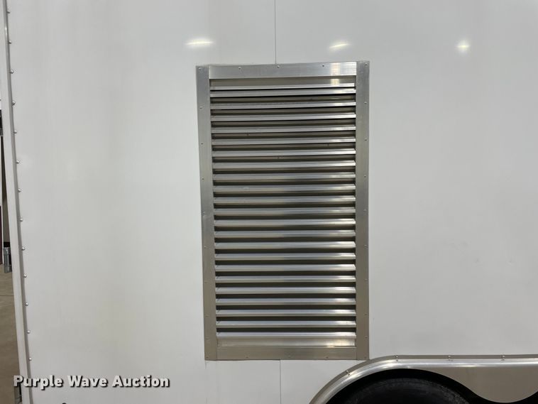 image for item OG9891 2017 United Trailers Inc. spray foam enclosed trailer