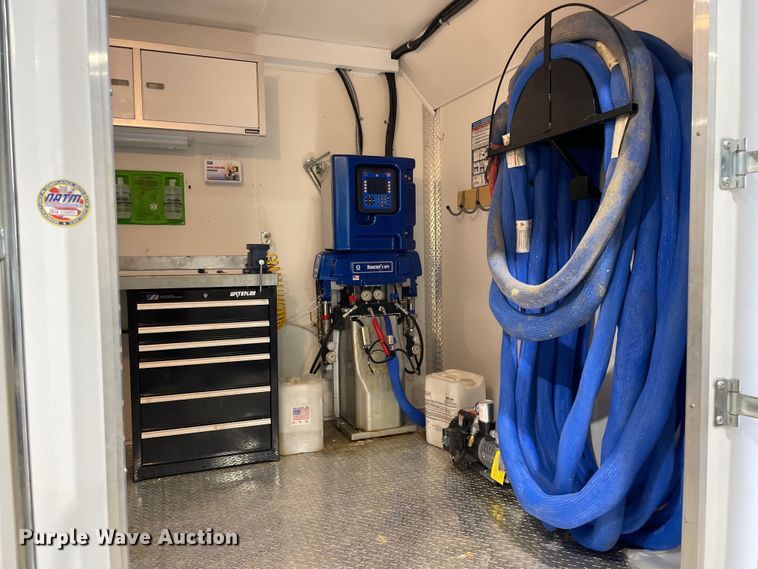 image for item OG9891 2017 United Trailers Inc. spray foam enclosed trailer