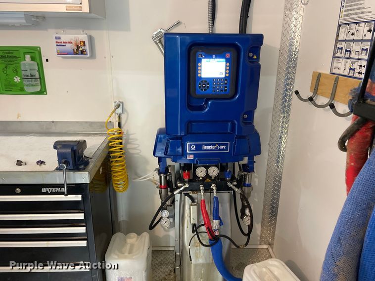 image for item OG9891 2017 United Trailers Inc. spray foam enclosed trailer