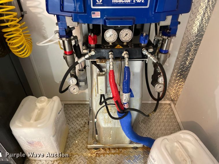 image for item OG9891 2017 United Trailers Inc. spray foam enclosed trailer