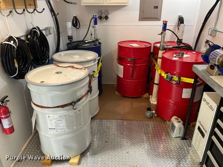 image for item OG9891 2017 United Trailers Inc. spray foam enclosed trailer