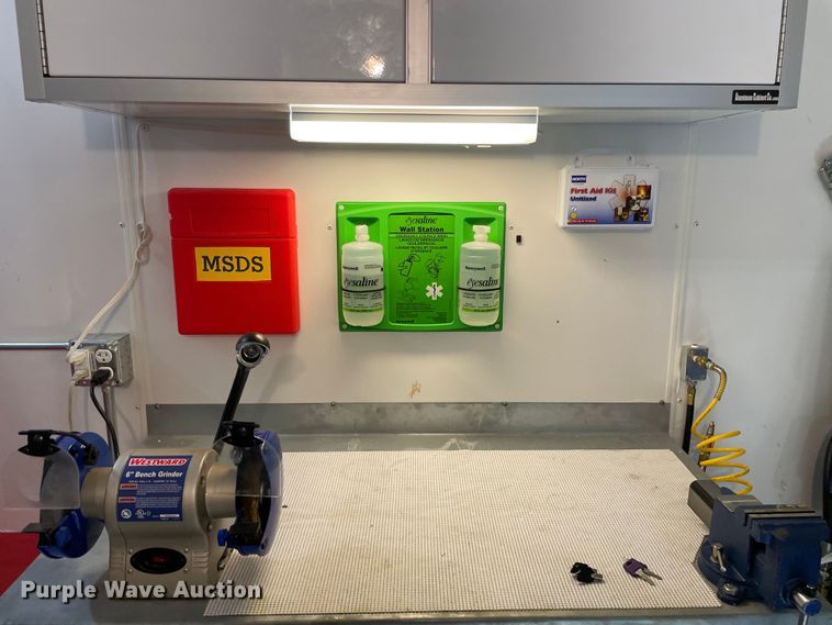 image for item OG9891 2017 United Trailers Inc. spray foam enclosed trailer