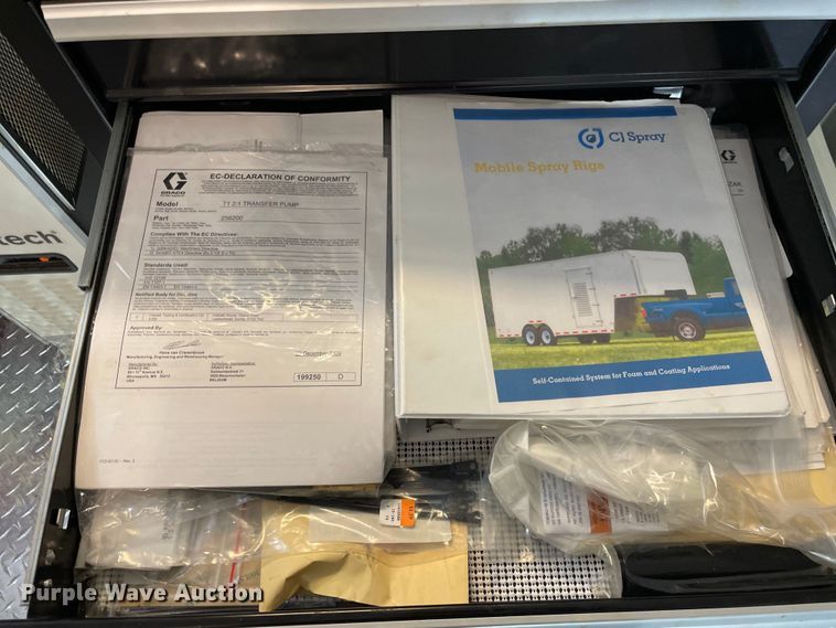 image for item OG9891 2017 United Trailers Inc. spray foam enclosed trailer