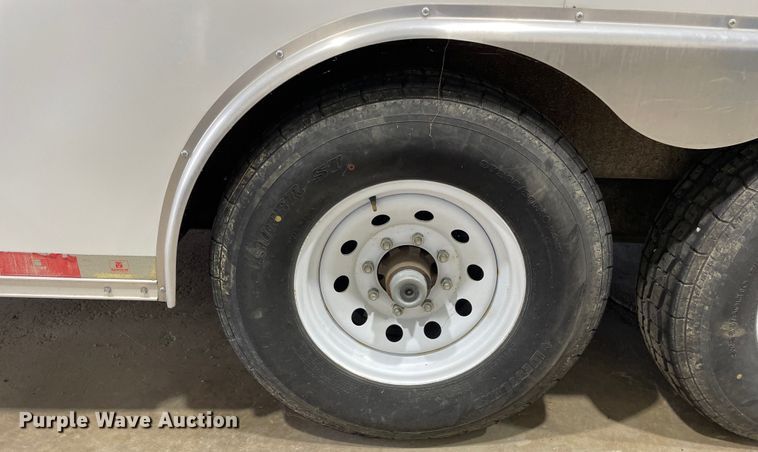 image for item OG9891 2017 United Trailers Inc. spray foam enclosed trailer