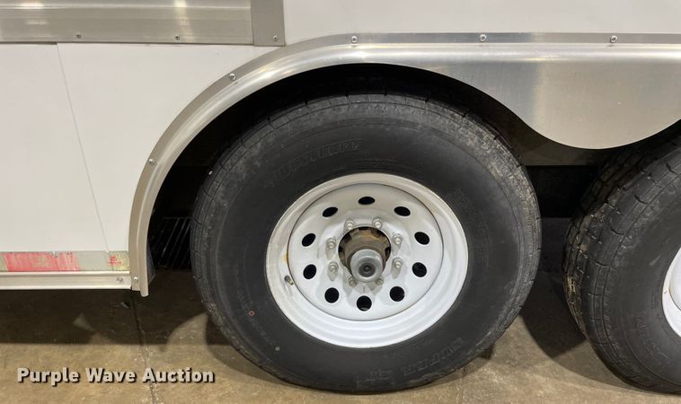 image for item OG9891 2017 United Trailers Inc. spray foam enclosed trailer