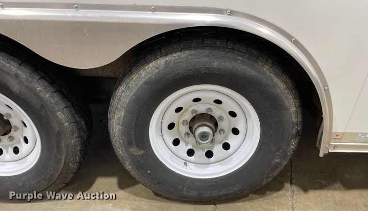 image for item OG9891 2017 United Trailers Inc. spray foam enclosed trailer