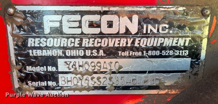 image for item OG9895 Fecon  74H099A10 60