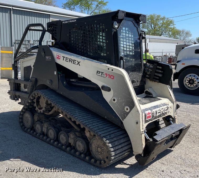 image for item OG9896 2015 Terex PT110F tracked skid steer loader