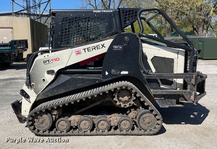 image for item OG9896 2015 Terex PT110F tracked skid steer loader