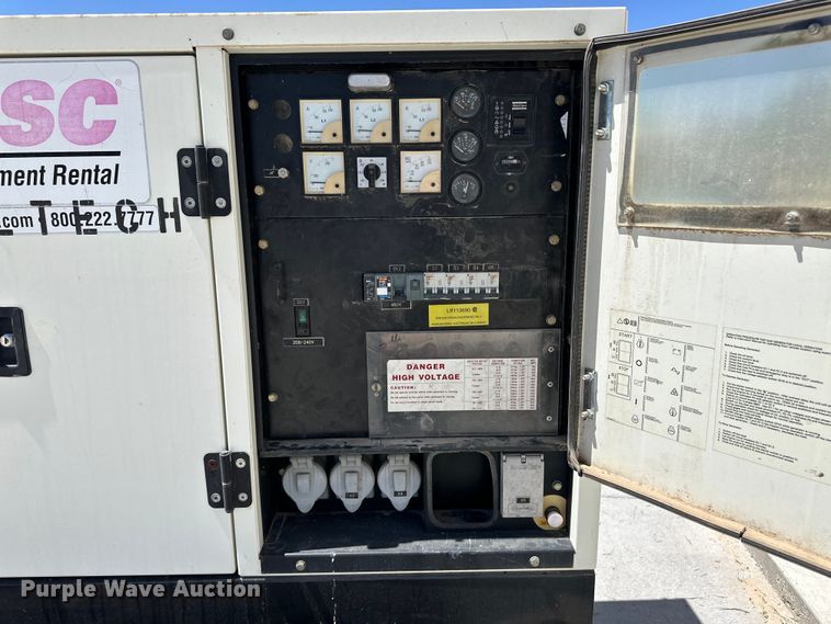 image for item OI9070 2004 Atlas Copco QAS 58JD generator